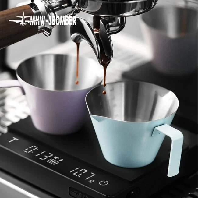 MHW-3BOMBER Stainless Steel Measuring Cup แก้วช็อต แก้วตวง espresso ขนาด 100 ml - Image 3