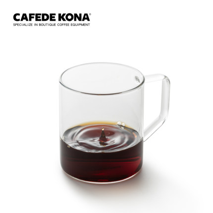 CAFEDE KONA Heat resistant glass (Coffee Cup) 360 ml