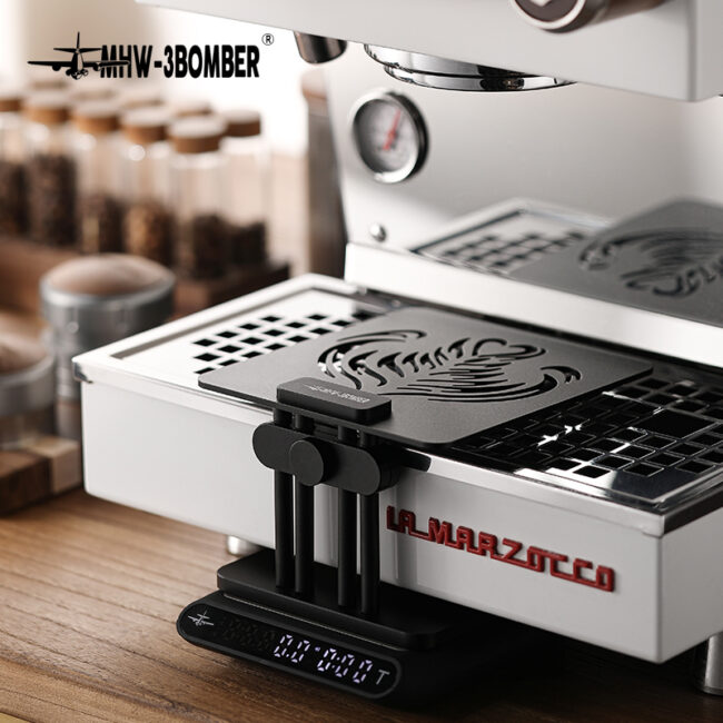 Coffee-Machine-Scale-Stand-with-La-mar-zocco