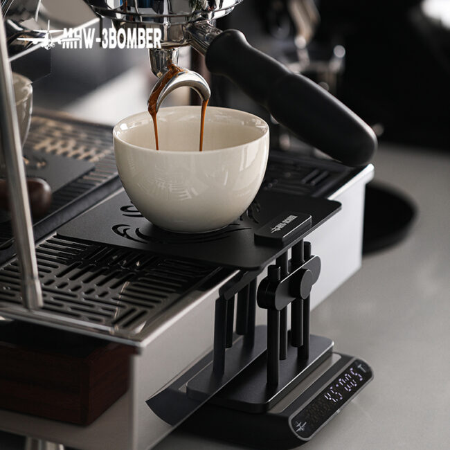 Coffee-Machine-Scale-Stand-with-coffee-cup