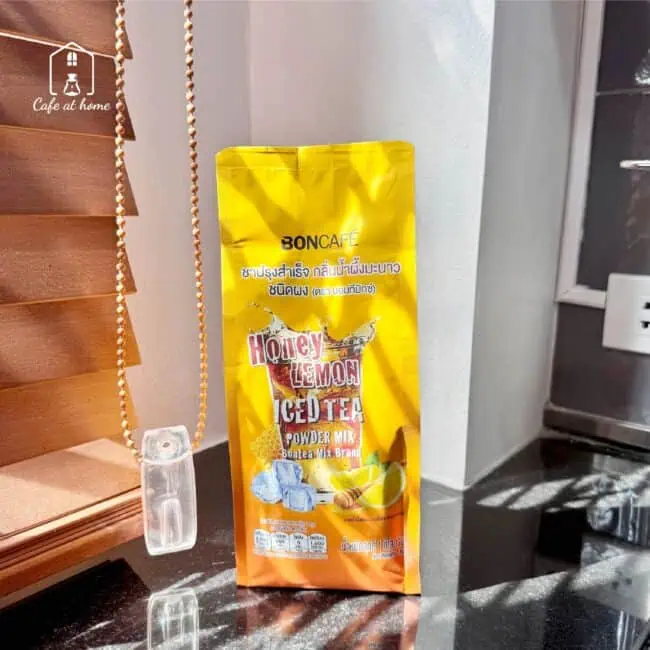 BONCAFE Bontea Mix - Honey Lemon บอนที มิกซ์ กลิ่นน้ำผึ้งมะนาว ชาผลไม้ ชาผลไม้สำเร็จรูป ชาน้ำผึ้งมะนาว ขนาด 1 kg (ถุงฟอยล์) - Image 5
