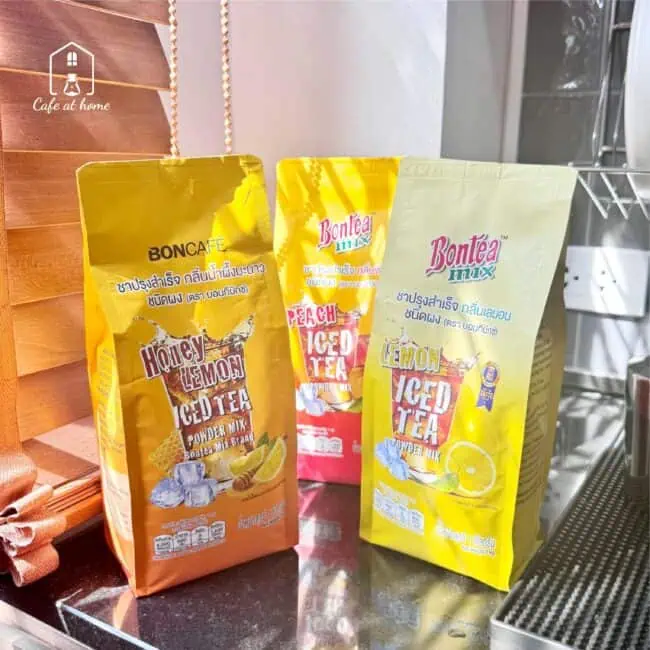 BONCAFE Bontea Mix - Peach บอนที มิกซ์ กลิ่นพีช ชาผลไม้ ชาผลไม้สำเร็จรูป ชาพีช ขนาด 1 kg (ถุงฟอยล์) - Image 6